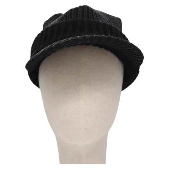 Christian Dior Cap Wool Black Auth ac3556V - Picture 7 of 13